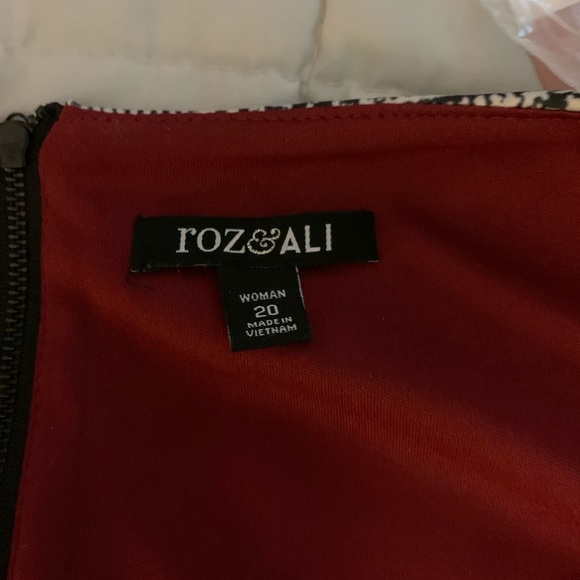 Roz & Ali  Fit and Flare dress sz 18 - Picture 2 of 2